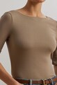 Lauren Ralph Lauren t-shirt brązowy 200654963