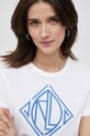 Lauren Ralph Lauren t-shirt biały 200898503