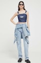 Кофта Love Moschino W.C.E77.01.T.174A тёмно-синий SS23