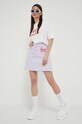 Love Moschino tricou din bumbac W.S.M57.10.X.1472 alb SS23