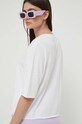 Îmbrăcăminte Love Moschino tricou din bumbac W.S.M57.10.X.1472 alb