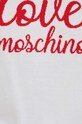 Love Moschino tricou din bumbac W.S.M57.10.X.1472 alb