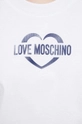 Love Moschino pamut póló Női