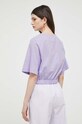 Îmbrăcăminte Love Moschino tricou din bumbac W.4.H97.01.M.3876 violet