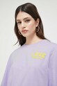 Love Moschino tricou din bumbac W.4.H97.01.M.3876 violet