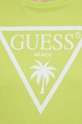 зелёный Хлопковая футболка Guess