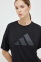 adidas Performance t-shirt treningowy Train Icons z elastanem czarny HD8973