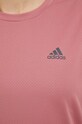 Μπλουζάκι για τρέξιμο adidas Performance Run Icons HR9887 ροζ