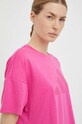 adidas Performance t-shirt treningowy Train Icons różowy HS2345
