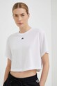 adidas Performance t-shirt do jogi Studio pozostałe biały IB8564