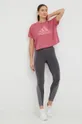 adidas t-shirt różowy