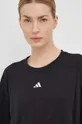 czarny adidas Performance t-shirt treningowy ciążowy Training Essentials