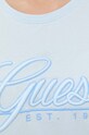 Guess t-shirt bawełniany W3GI36.I3Z14 niebieski