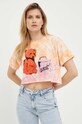 Бавовняна футболка Guess x Banksy барвистий W3GI62.K9RM4