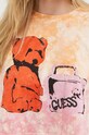 Бавовняна футболка Guess x Banksy W3GI62.K9RM4 барвистий