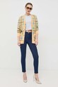 Футболка Guess W3GP34.KBQI0 голубой SS24