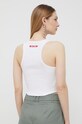 Îmbrăcăminte Guess top x Banksy W3GI55.KA0H3 alb