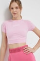 Футболка Guess розовый V3RP16.KABR0