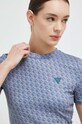 Guess tricou albastru V3GP18.MC03W
