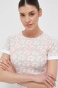Guess t-shirt różowy V3GP08.KBP41