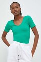 Odzież Guess t-shirt V3GP04.MC04Z zielony