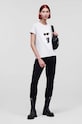 Karl Lagerfeld tricou din bumbac 230W1700 alb