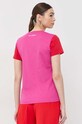 Odzież Karl Lagerfeld t-shirt bawełniany 230W1703 różowy
