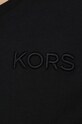 MICHAEL Michael Kors t-shirt bawełniany MR3510497J czarny