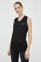 czarny Puma top treningowy Damski