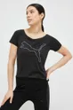 czarny Puma t-shirt treningowy Favorite