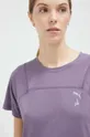 violetto Puma maglietta da corsa Seasons