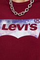 Levi's t-shirt bawełniany 17369.2024 bordowy