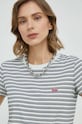 Levi's t-shirt bawełniany niebieski 39185.0202