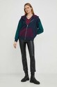 Bombažna kratka majica Levi's 85341.0040 bordo SS23