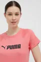 Футболка для тренинга Puma Fit Logo  Основной материал: 50% Полиэстер, 25% Вискоза, 25% Хлопок Вставки: 100% Полиэстер