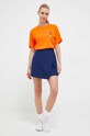 Puma t-shirt bawełniany X LIBERTY 539829 pomarańczowy SS23