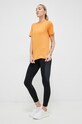 Reebok t-shirt treningowy Workout Ready HT6023 pomarańczowy SS23