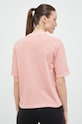 Ρούχα Βαμβακερό μπλουζάκι Reebok Classic HY2708 ροζ