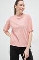 Хлопковая футболка Reebok Classic розовый HY2708