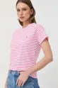 ροζ Βαμβακερό μπλουζάκι Marella Γυναικεία