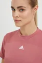 ροζ Μπλουζάκι προπόνησης adidas Performance
