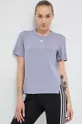 niebieski adidas Performance t-shirt treningowy Designed to Training