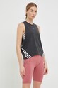 Adidas Performance top de antrenament Train Icons gri HT9429