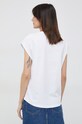 Oblečení Bavlněné tričko Pepe Jeans Bloom PL504821.800 bílá