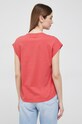Βαμβακερό μπλουζάκι Pepe Jeans Bloom PL504821.217 κόκκινο SS23