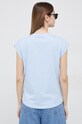 Odjeća Pamučna majica Pepe Jeans Bloom PL504821.524 plava