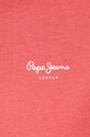 Pepe Jeans tricou din bumbac Wimani rosu PL505483.217