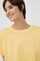 Pepe Jeans t-shirt bawełniany Wimani żółty PL505483.039