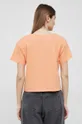 Bombažna kratka majica Pepe Jeans Wimani oranžna