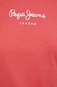 Βαμβακερό μπλουζάκι Pepe Jeans Wendy PL505480.217 κόκκινο